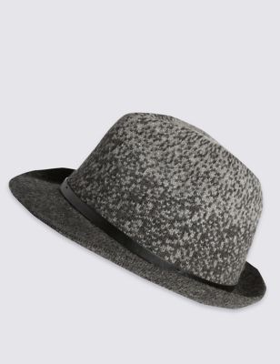 Thermo Ombre Wool Blend Trilby Hat